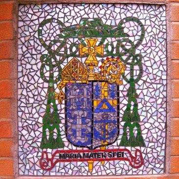 Mosaic Coat of Arms by Artist Bonnie Lee Turner