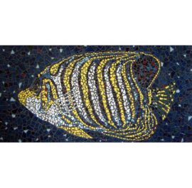 Angel Fish Mosaic by Artist Bonnie Lee Turner