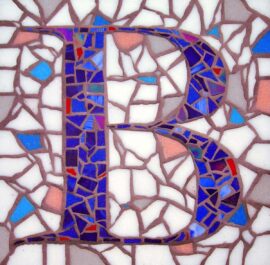 Mosaic Wayfinder by Artist Bonnie Lee Turner