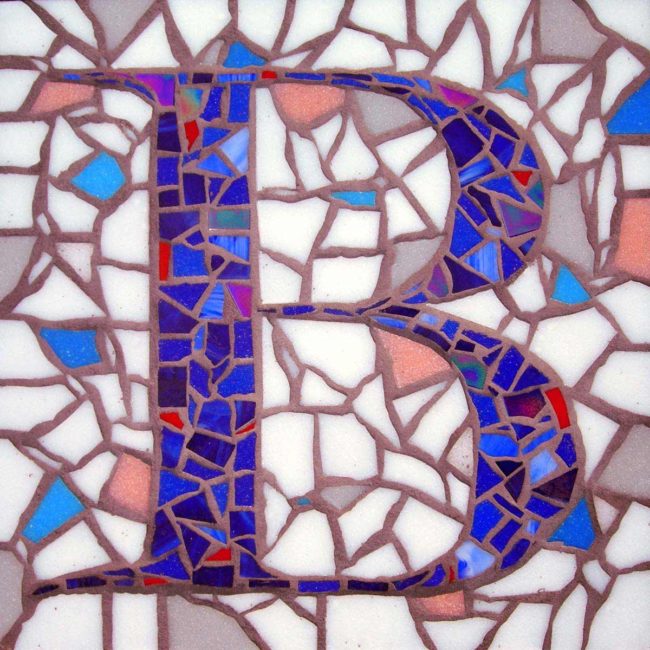 Mosaic Wayfinder by Artist Bonnie Lee Turner
