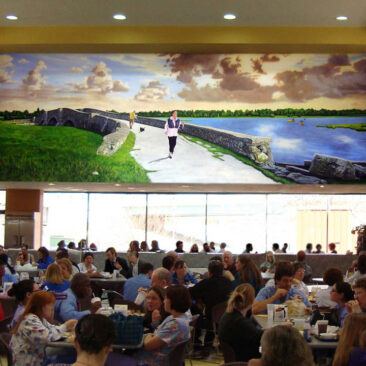 Rhode Island Hospital Cafeteria Mural by The Art Of Life