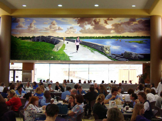 Rhode Island Hospital Cafeteria Mural by The Art Of Life