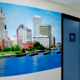 Providence Skyline Hospital Mural by The Art Of Life